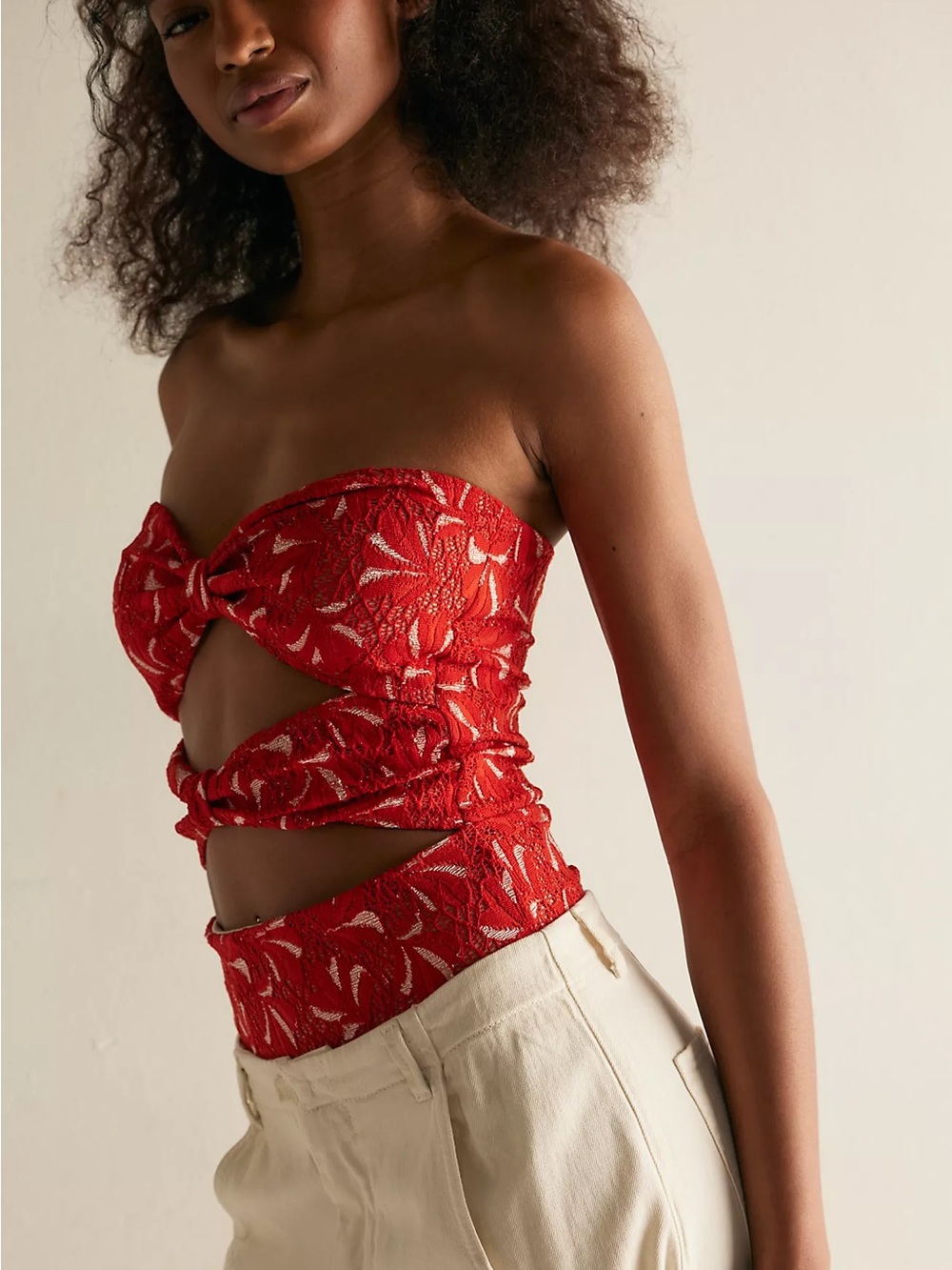 Nightcap Bowtie Lace Bodysuit - Picture 3 of 10